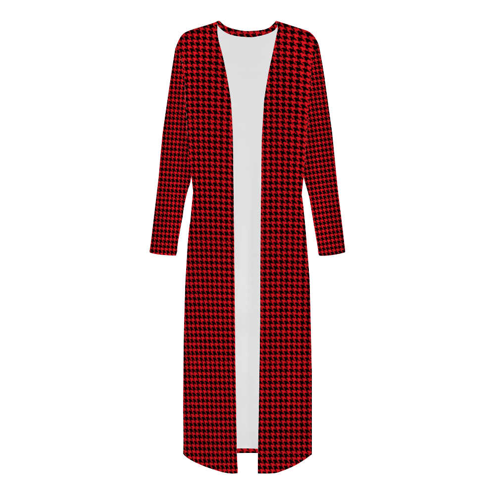 Checkerboard Long Sweater