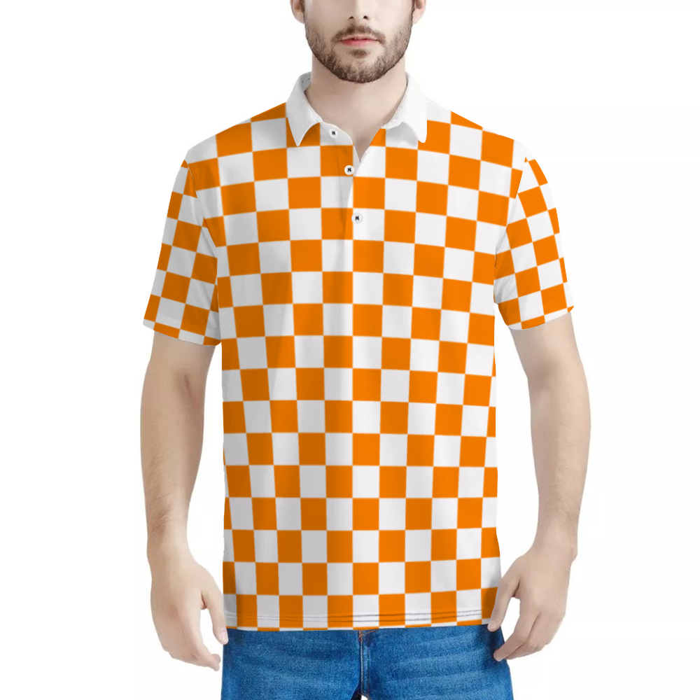 Checkerboard Classic Polo Shirt Tee