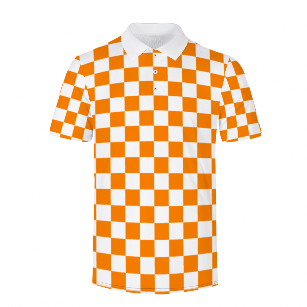 Checkerboard Classic Polo Shirt Tee