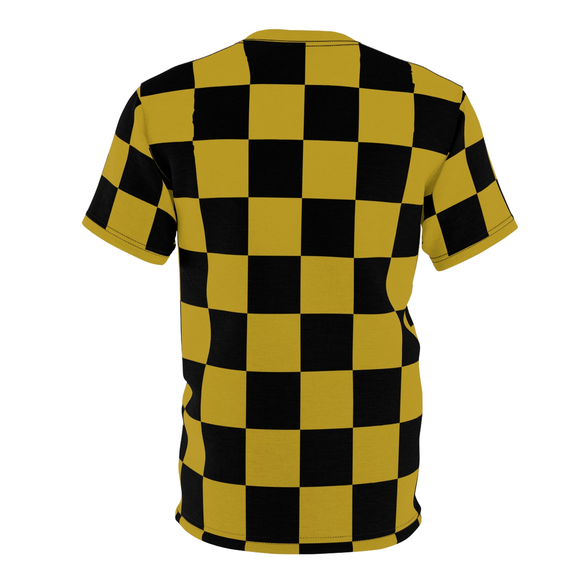 Black & Gold Checkerboard Shirt