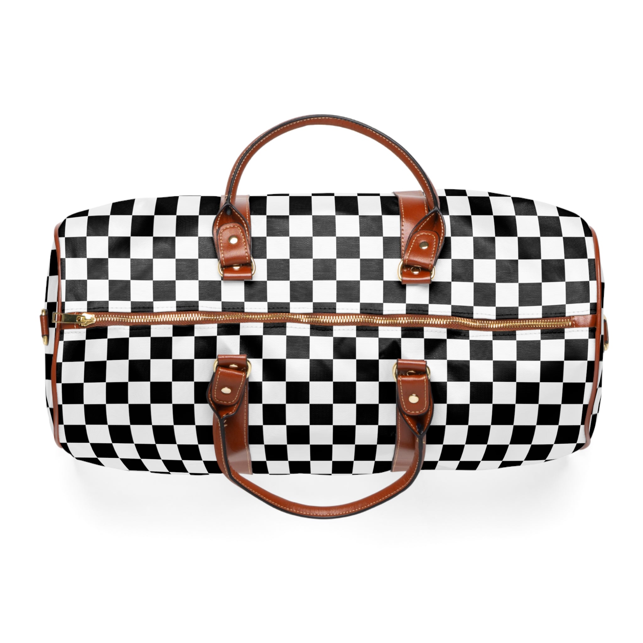 Checkerboard Weekender Bag