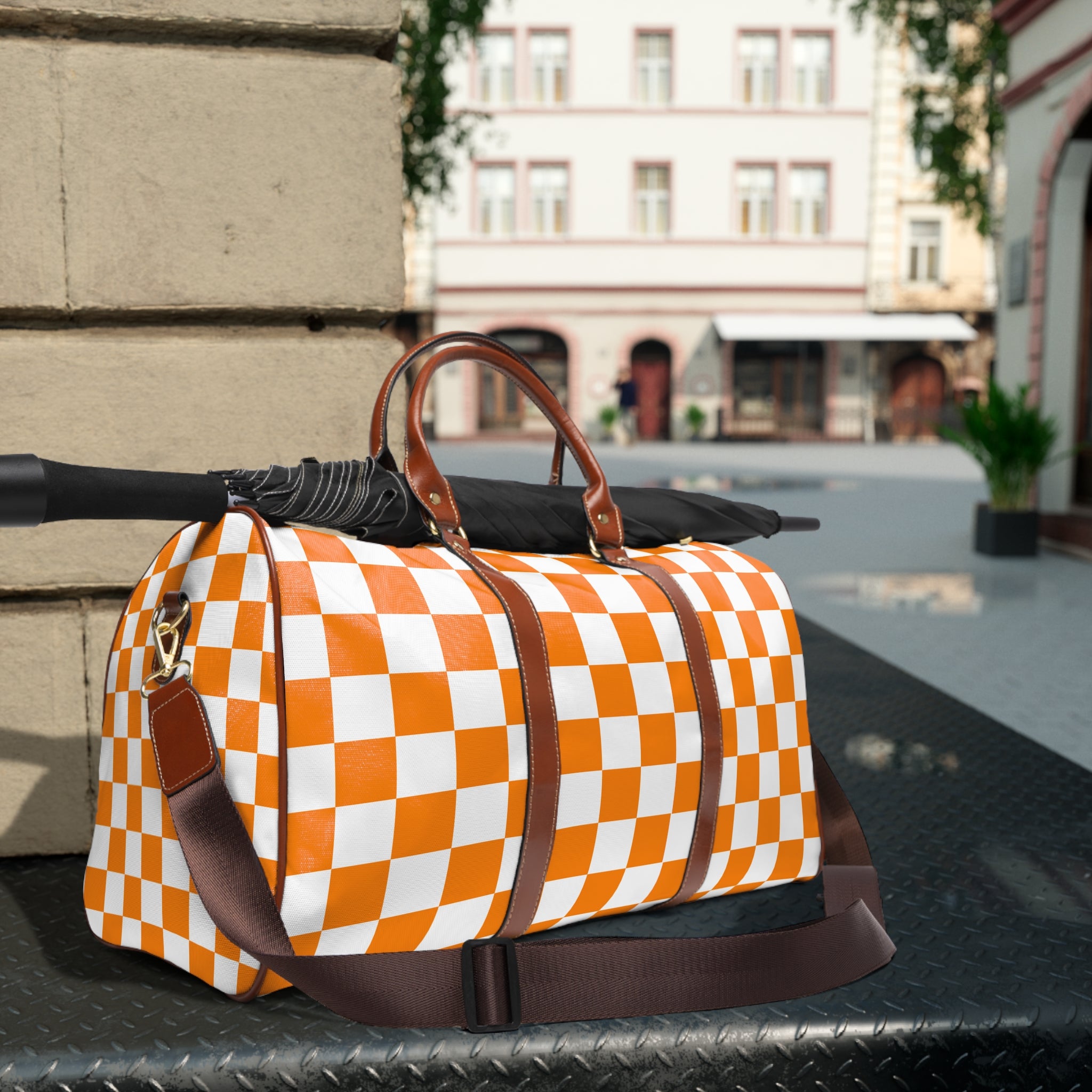 Checkerboard Travel Bag