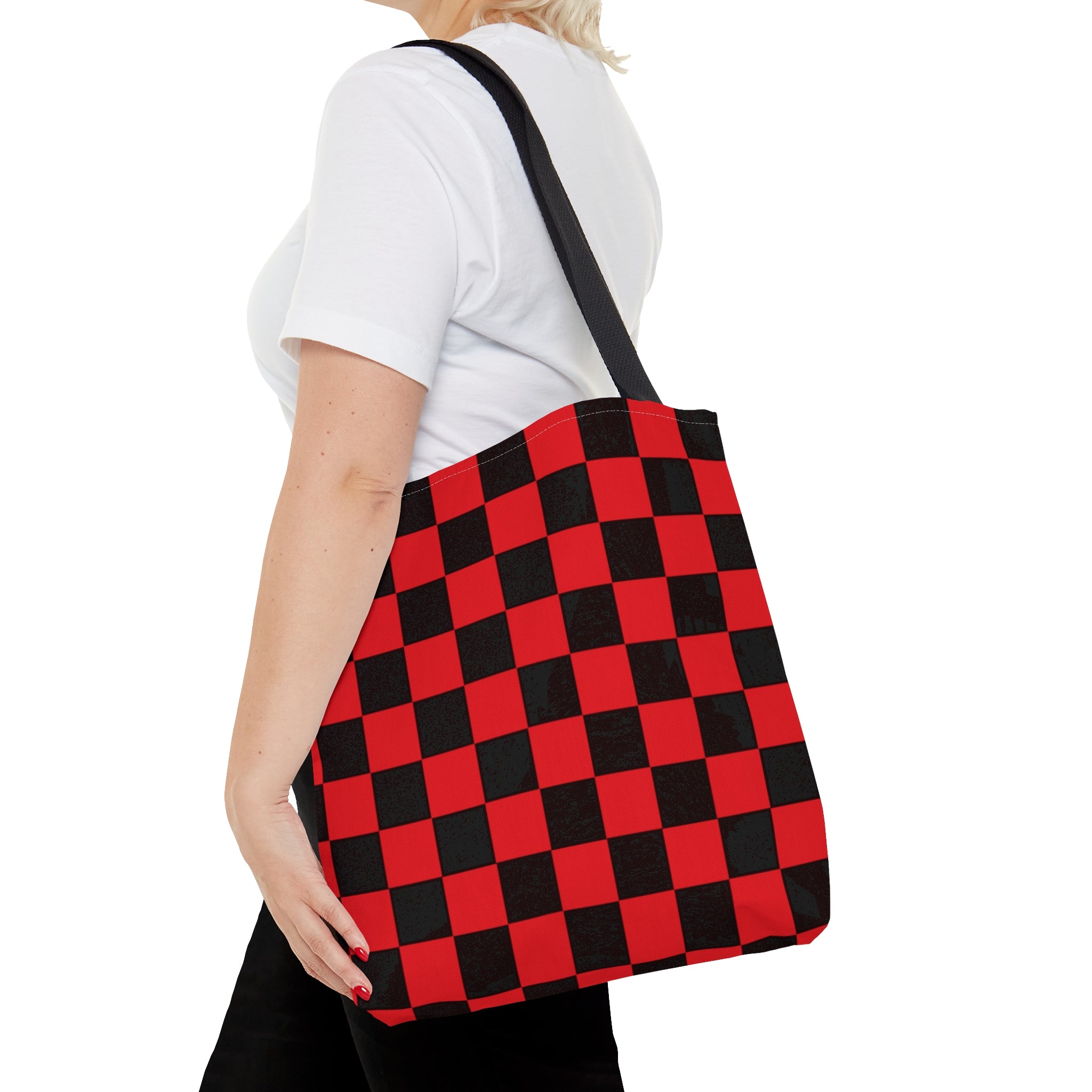 Checkerboard Tote Bag