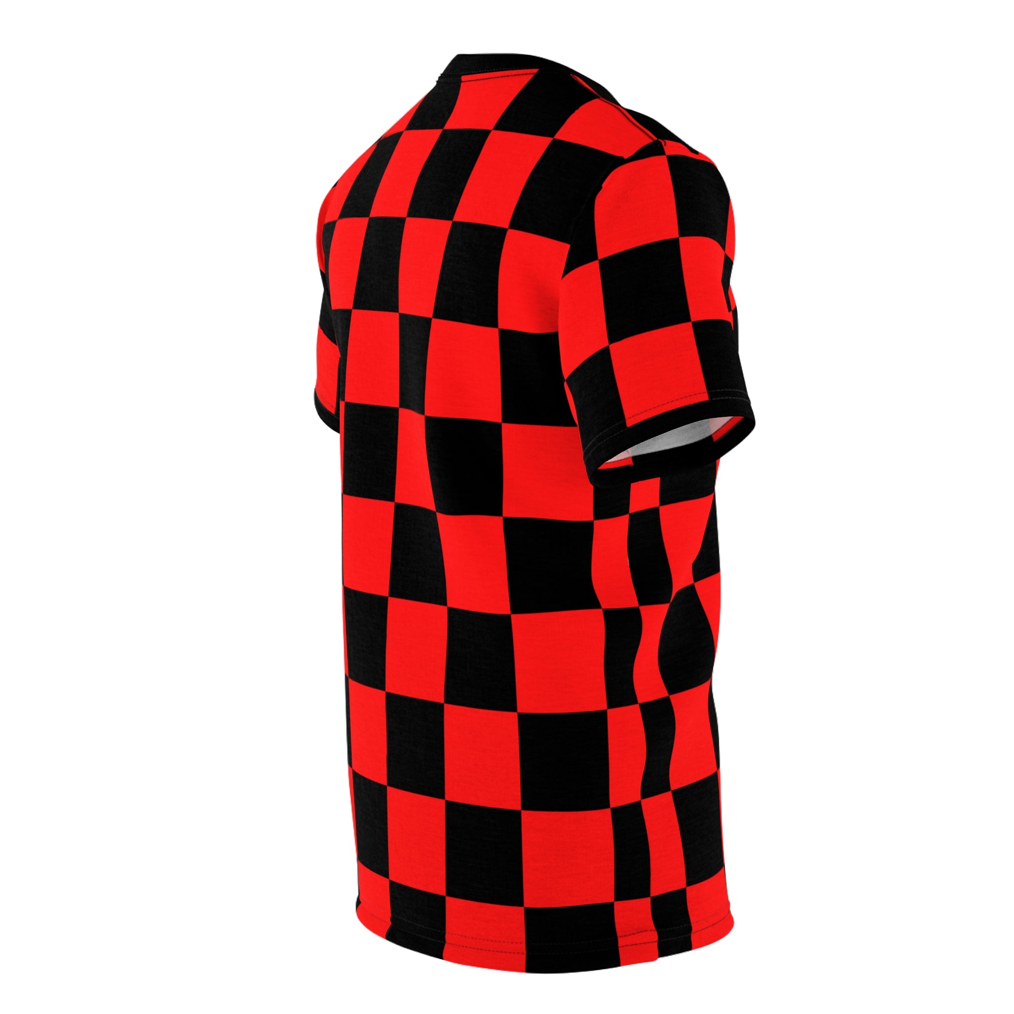 Checkers Black & Red Checkerboard Shirt