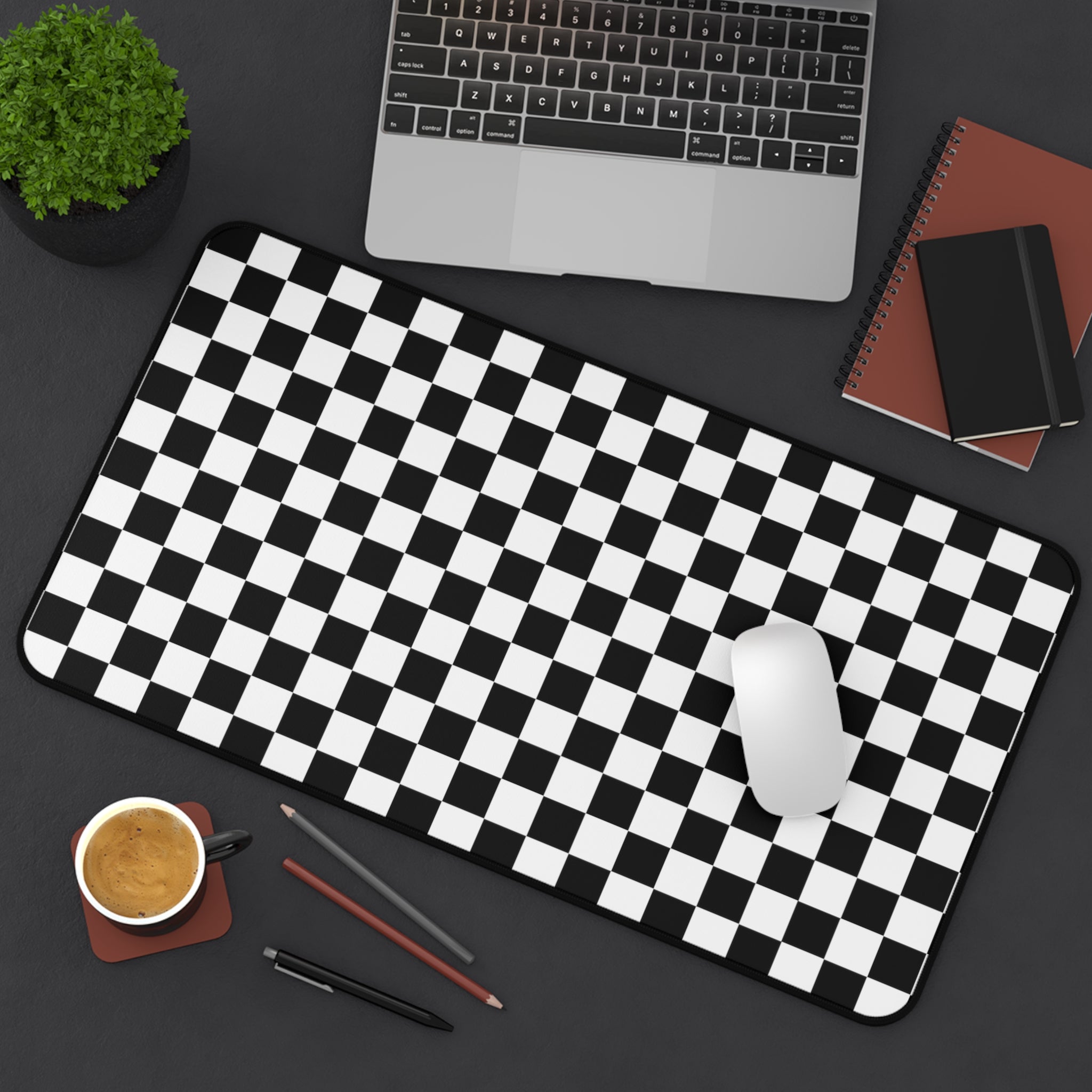 Checkerboard Desk Mat