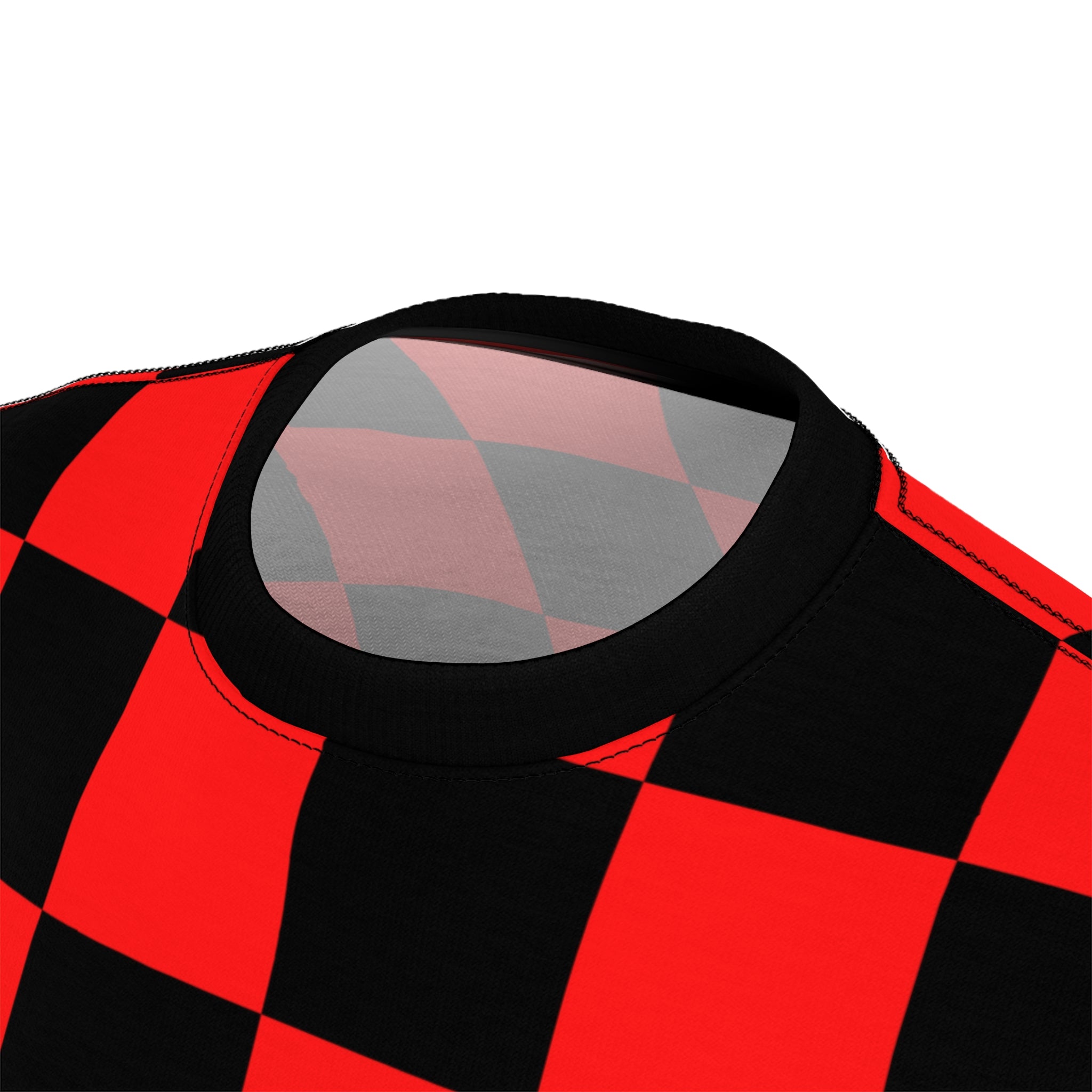 Checkers Black & Red Checkerboard Shirt