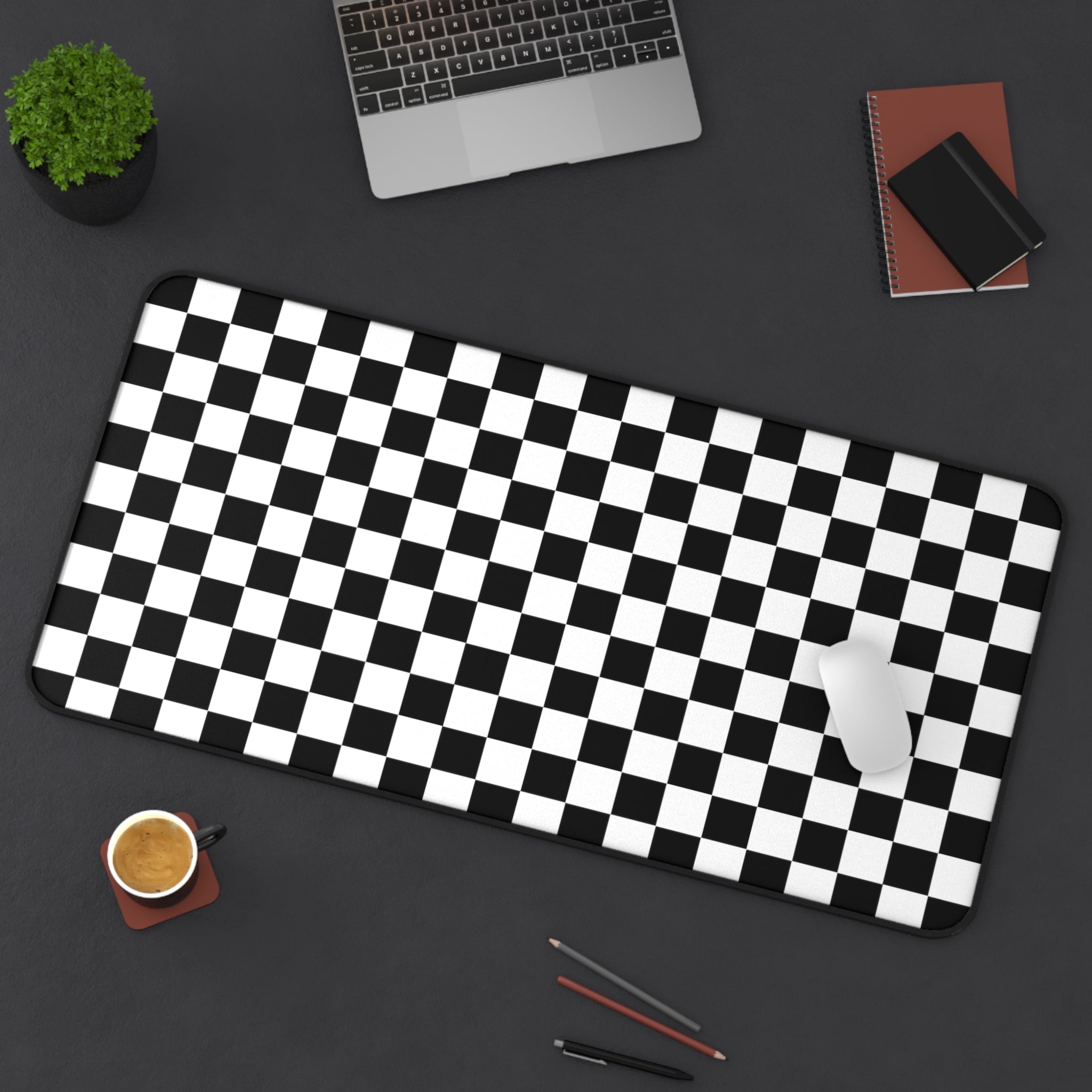 Checkerboard Desk Mat