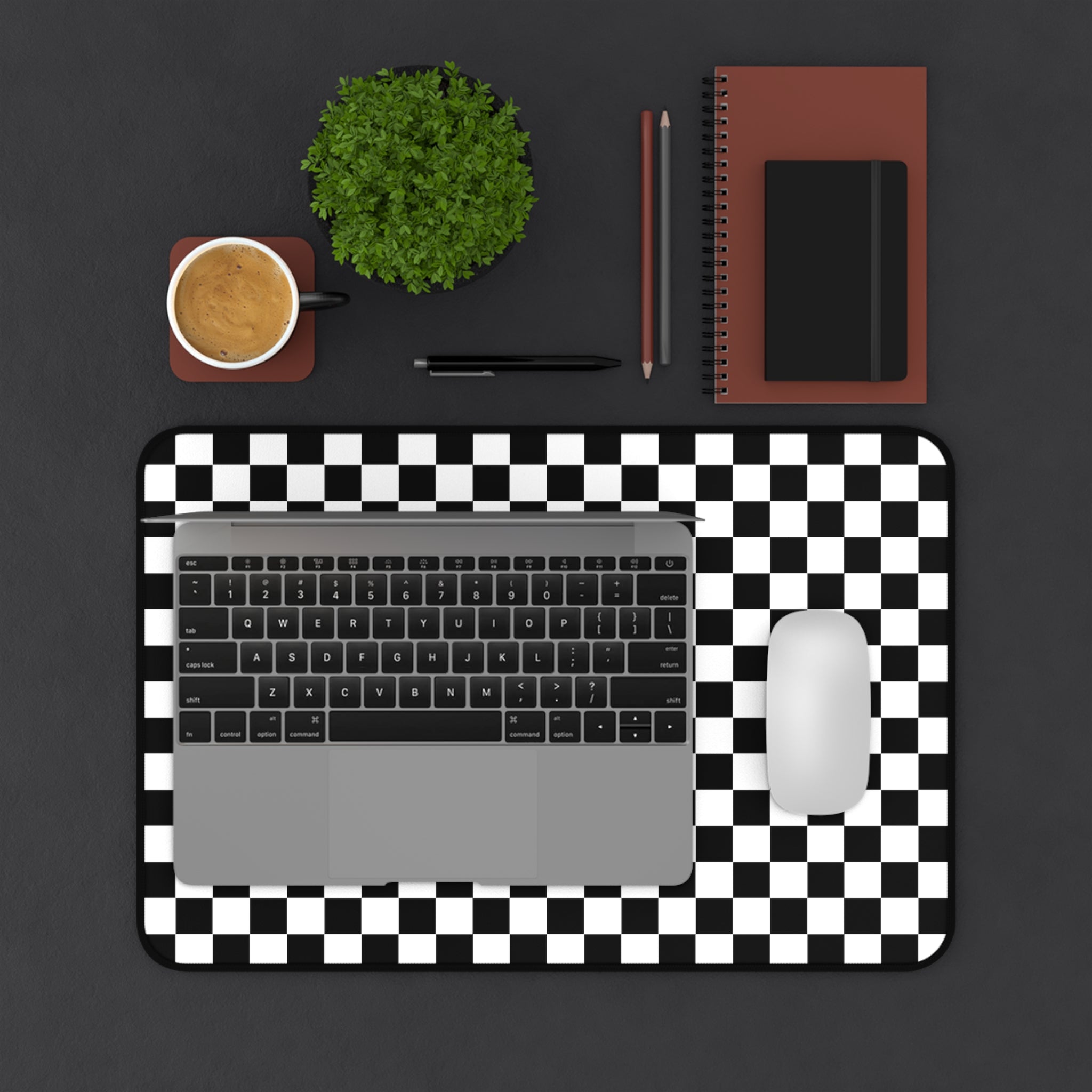 Checkerboard Desk Mat