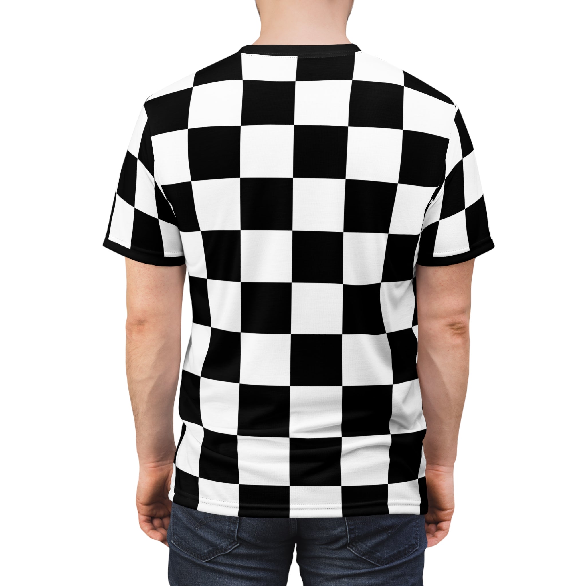Black & White Checkerboard Shirt