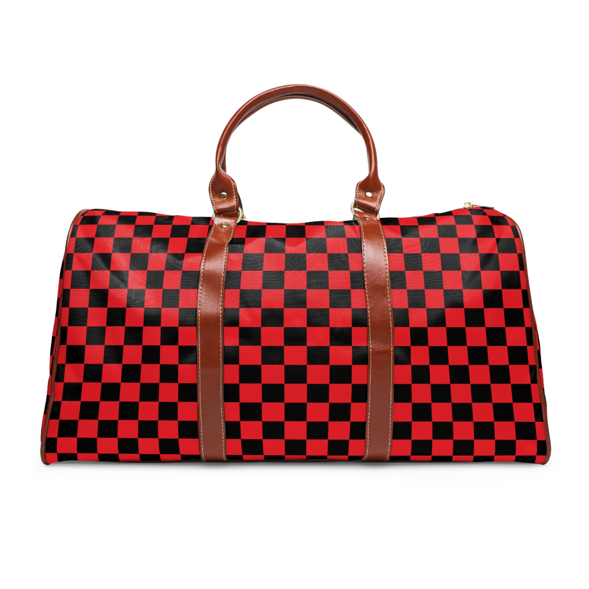 Checkerboard Weekender Bag