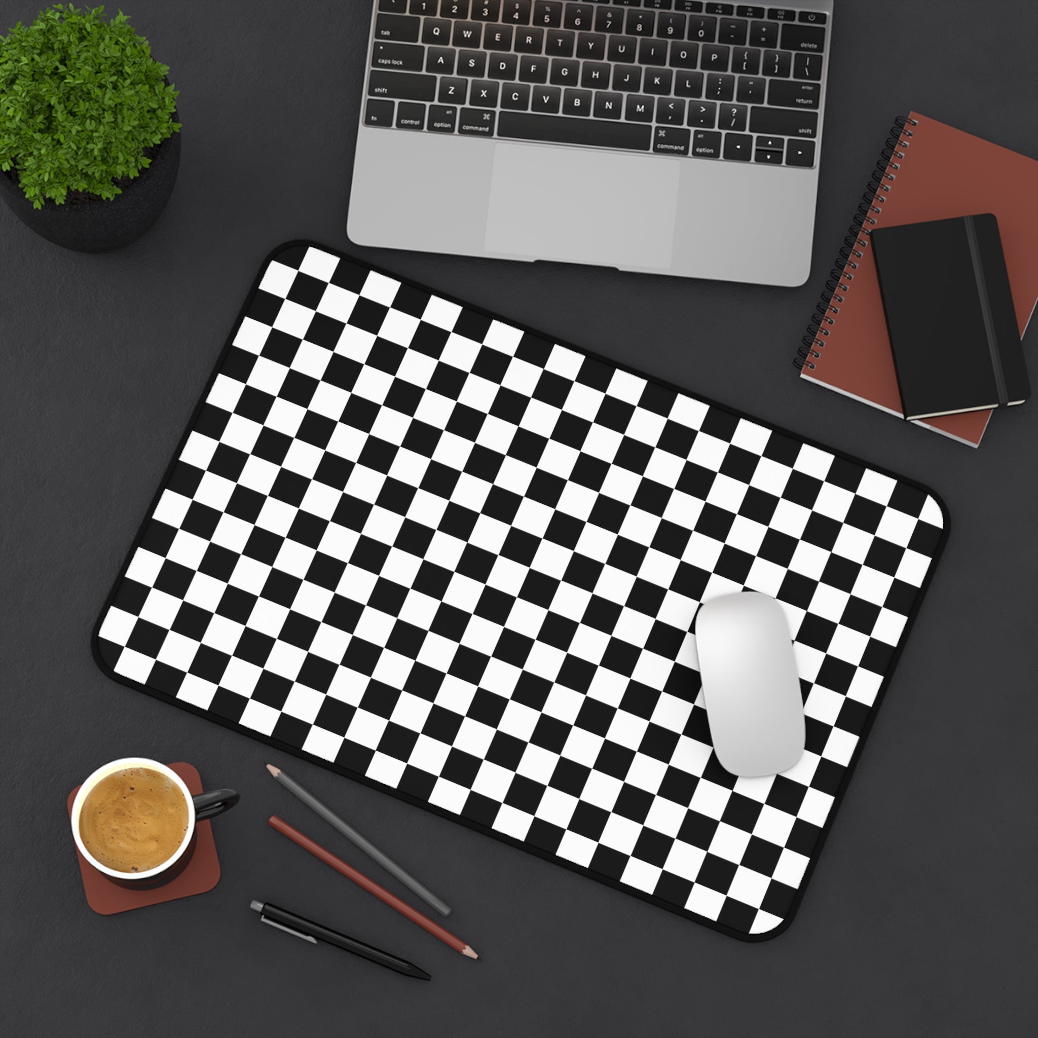 Checkerboard Desk Mat