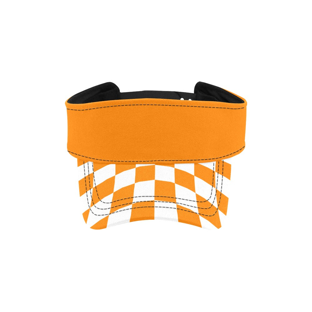 Unisex Checkerboard Sportswear Visor