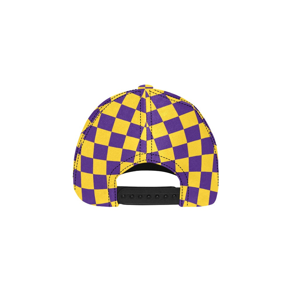 Unisex Checkerboard Cap