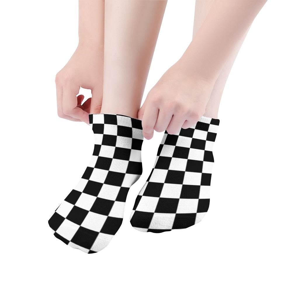 Checkerboard Socks 5 Pairs
