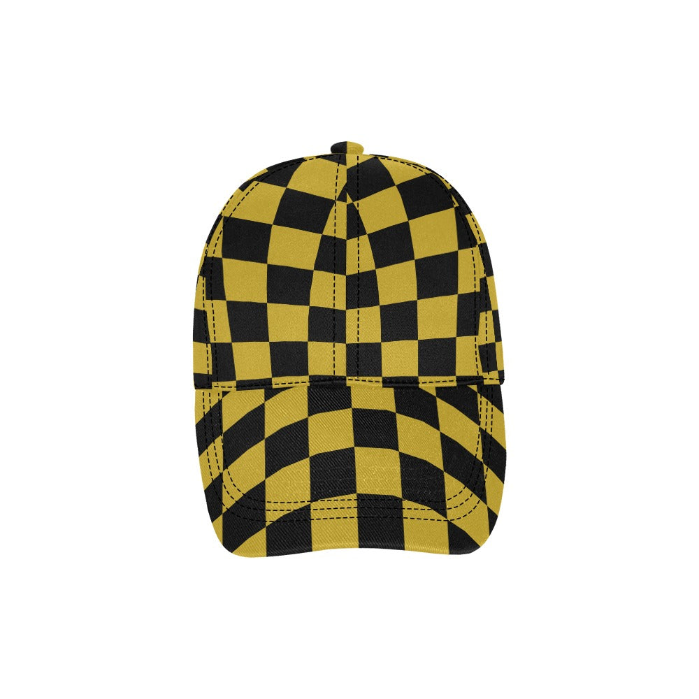 Unisex Checkerboard Cap