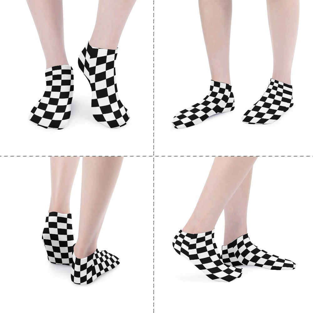 Checkerboard Socks 5 Pairs