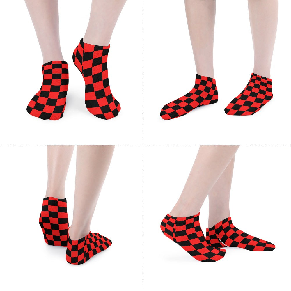 Checkerboard Socks 5 Pairs