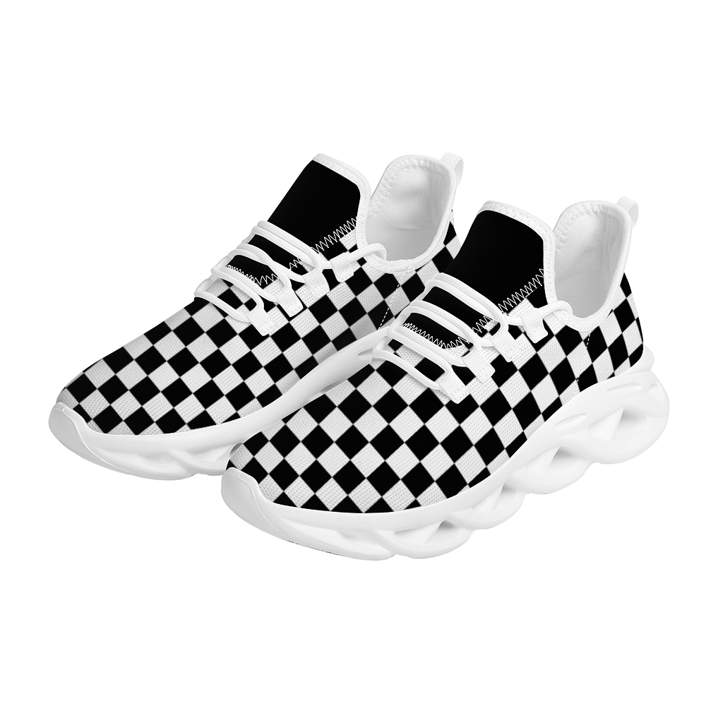 Checkerboard Unisex Fashion Sneakers