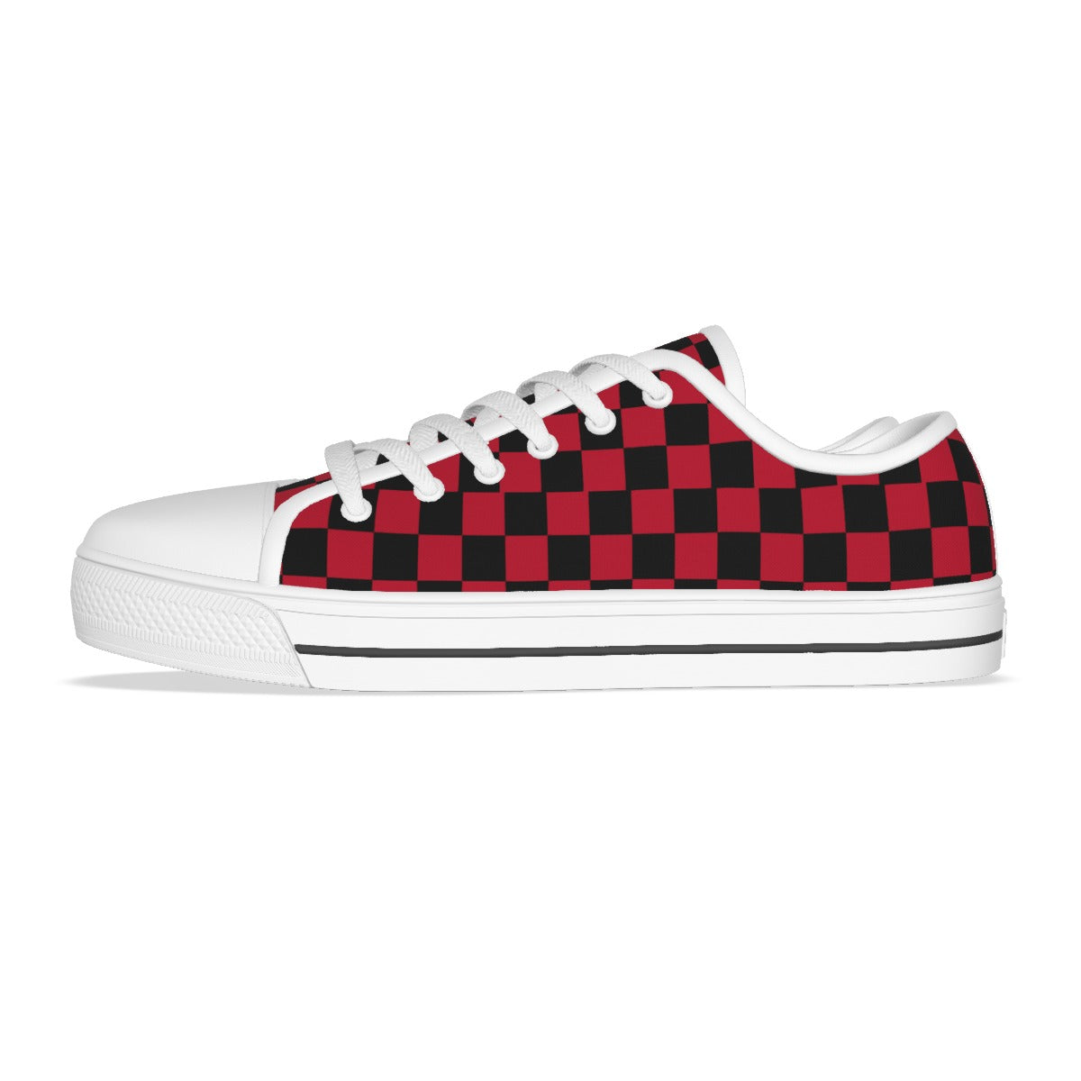 Checkerboard Children's Canvas Shoes