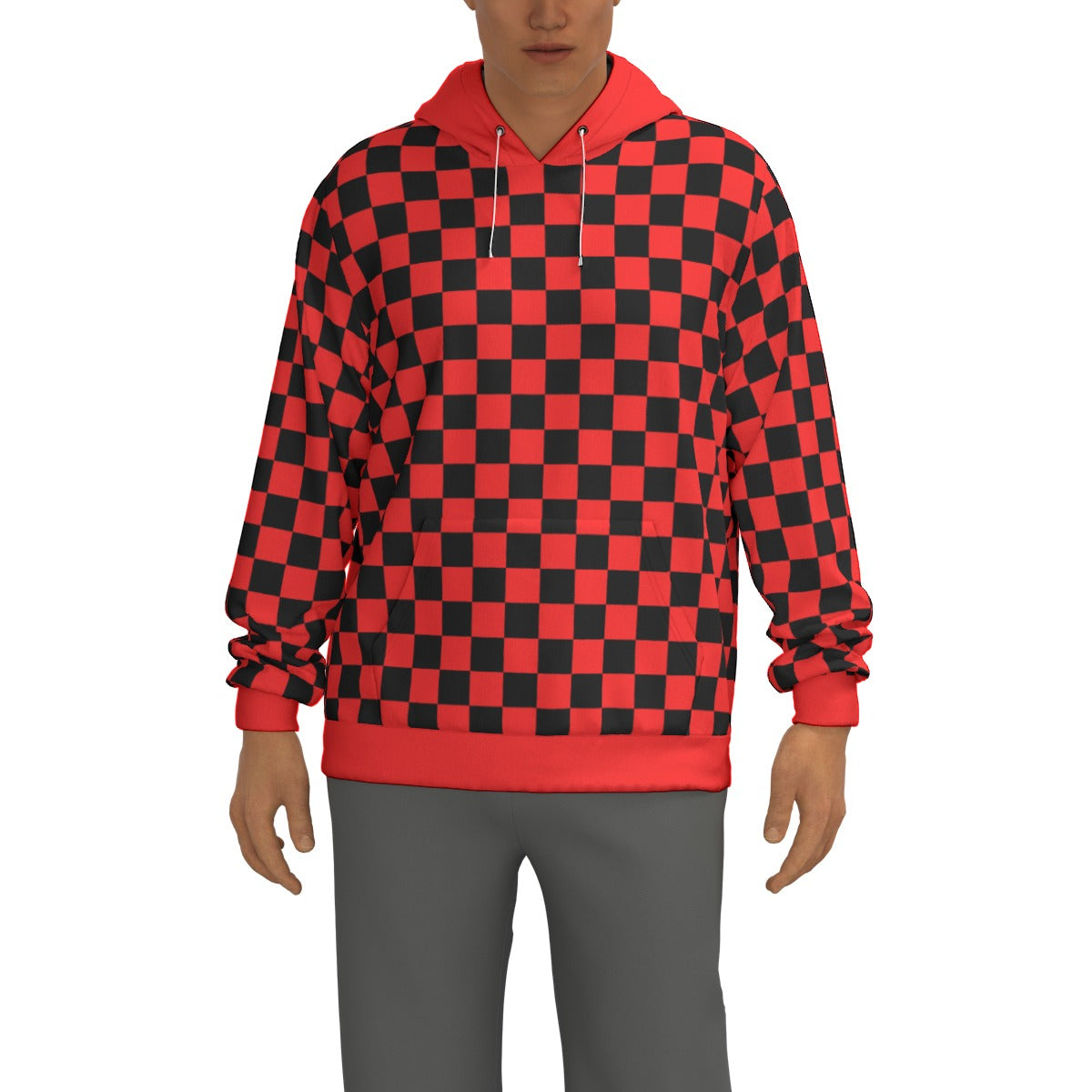 Checkerd hoodie online