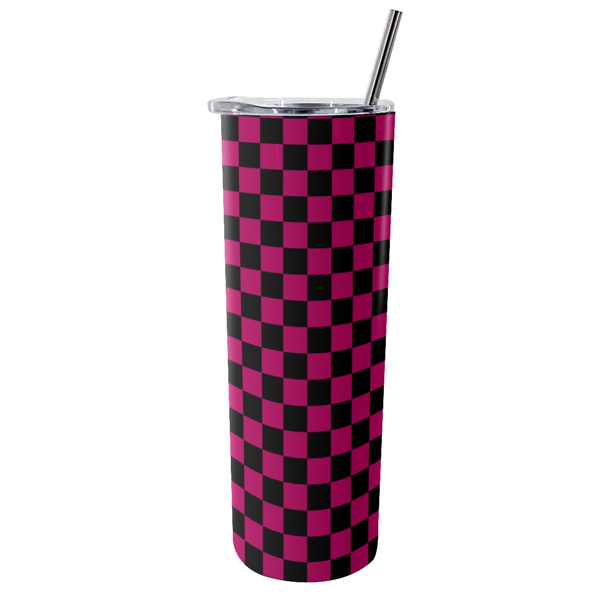 Glitter Tumbler With Stainless Steel Straw 20 oz