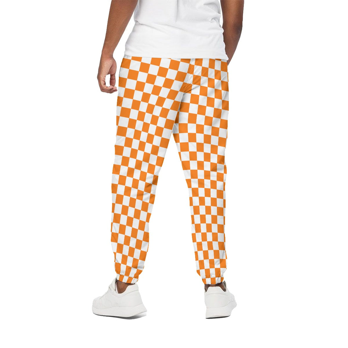 Checkerboard Unisex Jogging Pants 100% Cotton