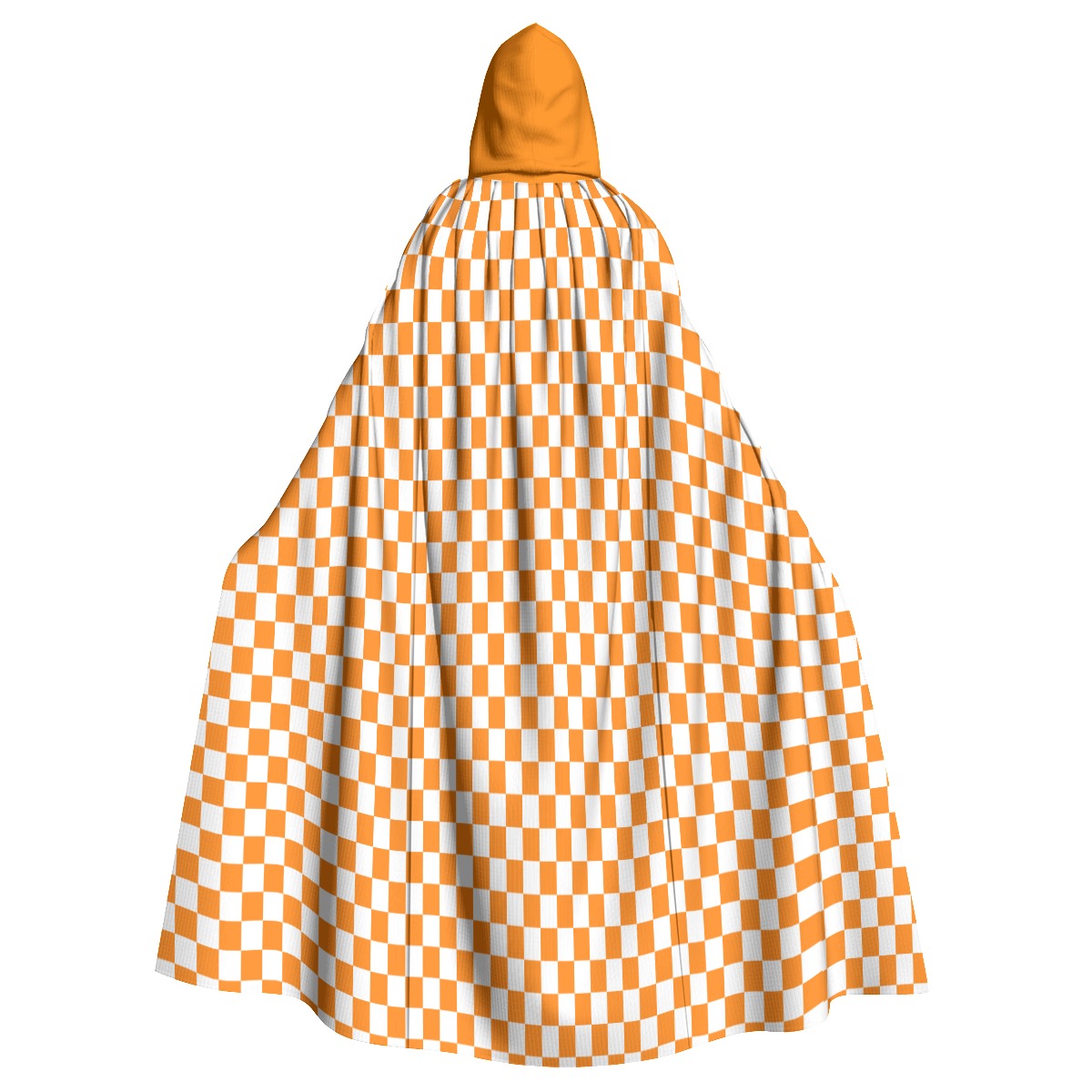 Checkerboard Unisex Hooded Cloak
