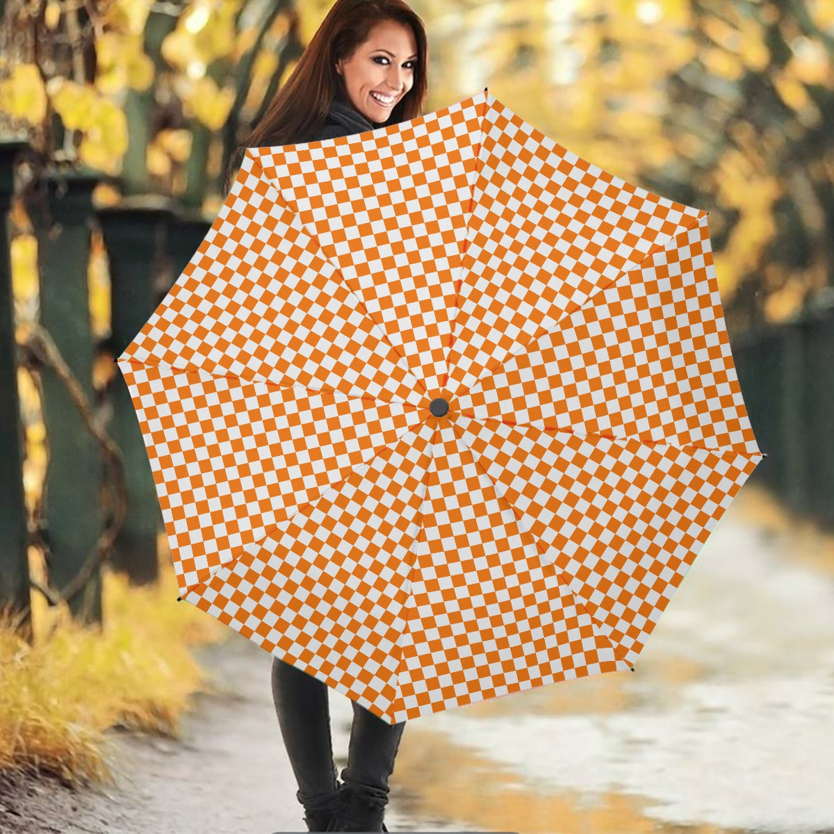 Checkerboard Umbrella