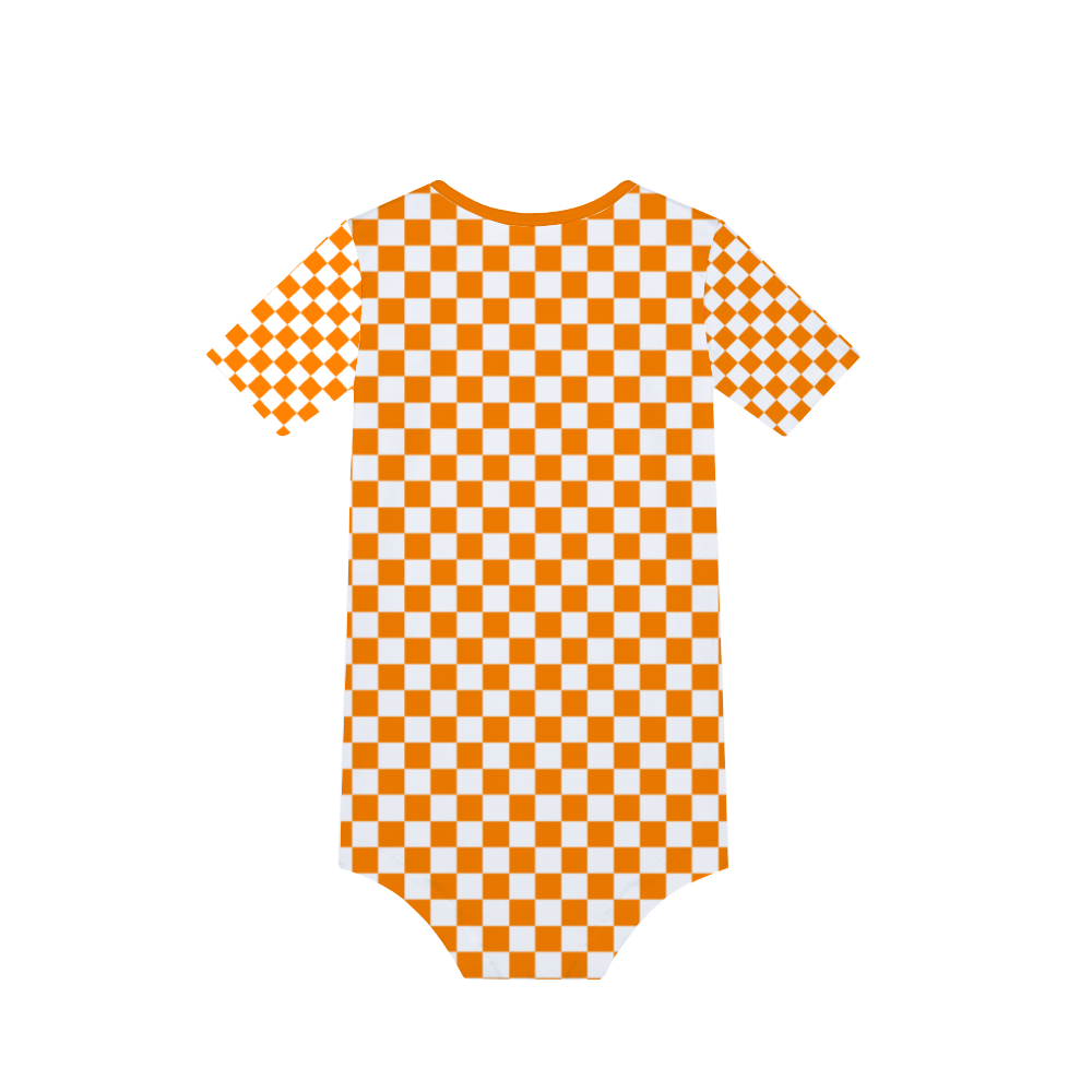 Checkerboard Baby Romper